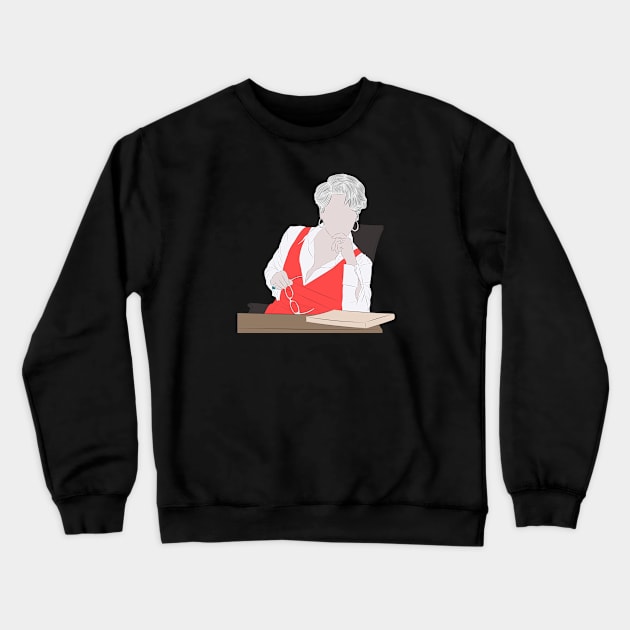 Miranda Priestly - The Devil Wears Prada Crewneck Sweatshirt by LiLian-Kaff